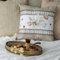 Декоративная подушка Listelle Торонто кайма с чашкой 817701/1