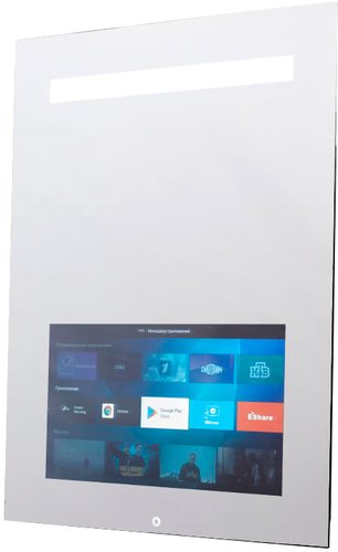 AVEL AVS220BT в зеркале с подсветкой