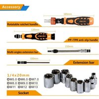 Универсальный набор инструментов Jakemy JM-6123 (23 предмета)