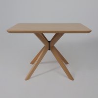 Кухонный стол Оримэкс Сити 1100x700 (светлый бук без тонировки/светлый бук)