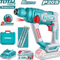 Перфоратор Total TRHLI201881 (с 1-им АКБ, кейс) в Витебске