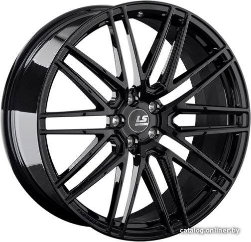 Литые диски LS FG12 22x10.5 5x112мм DIA 66.6мм ET 43мм BK