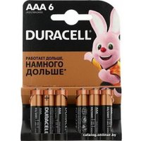 Батарейка DURACELL Basic LR03 6 шт