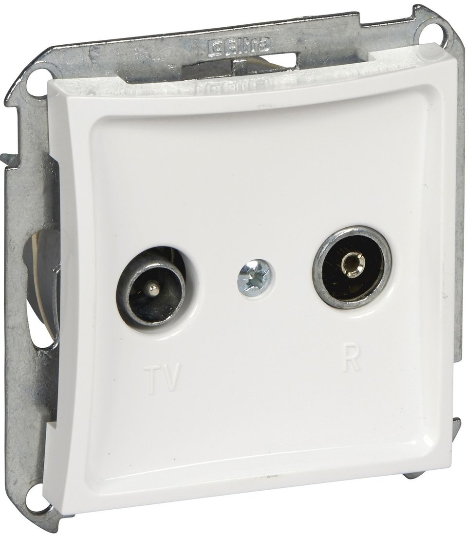 

Розетка телевизионная Schneider Electric Дуэт WDE000195