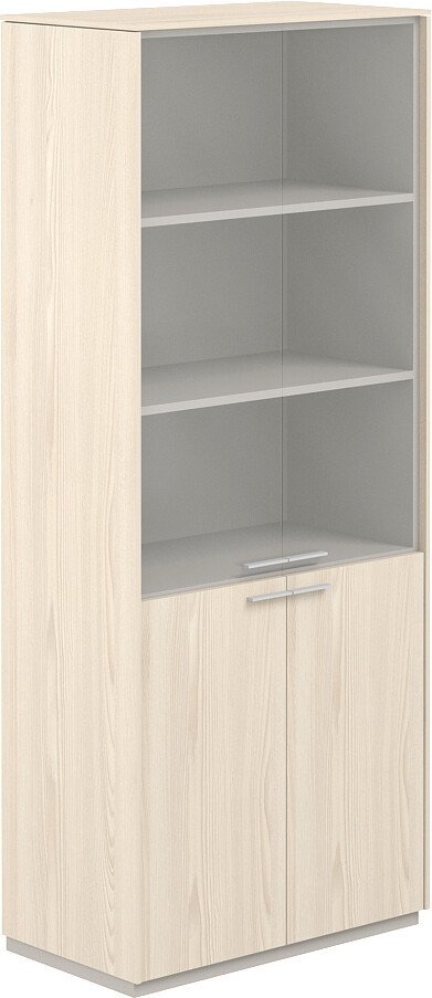 

Книжный шкаф Norden Высокий со стеклом NZ-0311.YN.YN (ясень наварра)