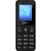 Кнопочный телефон Maxvi P99 (черный)