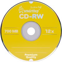 CD-RW диск SmartBuy SBCD-RW10 700Mb 12х (10 шт.)