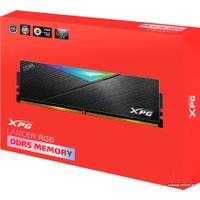 Оперативная память ADATA XPG Lancer RGB 2x16ГБ DDR5 5600 МГц AX5U5600C3616G-DCLARBK