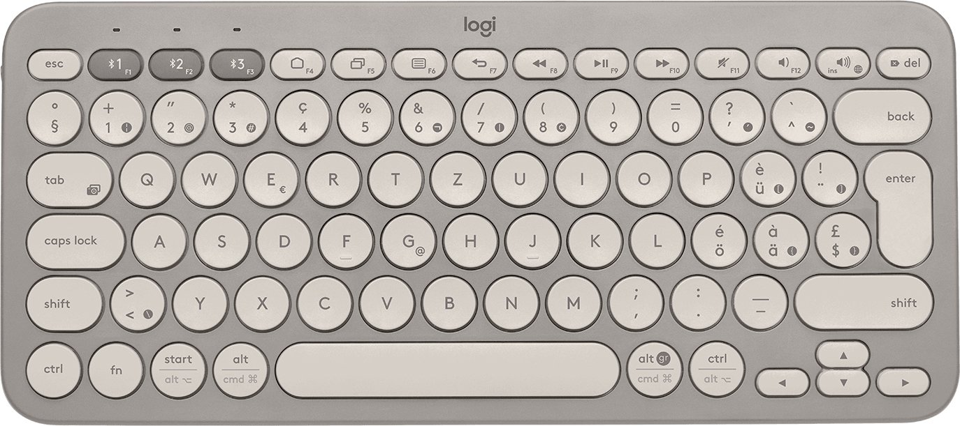 

Клавиатура Logitech Multi-Device K380 Bluetooth 920-011165 (бежевый, нет кириллицы)