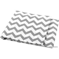 1.5-спальный комплект постельного белья Amarobaby Time to Sleep Зигзаг AMARO-3403-ZS (серый/белый)