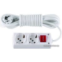 Удлинитель Borsan BR-1562-515 (5 м, белый)