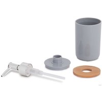 Дозатор для жидкого мыла Альтернатива Бамбук М8060 (серый)