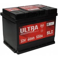 Автомобильный аккумулятор Ultra PRO Asia R+ 530A (60 А·ч)