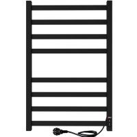 Полотенцесушитель ProHeat Quadro 50x80 (термостат + таймер, черный муар)