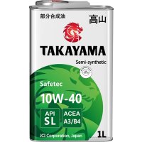Моторное масло Takayama Safetec 10W-40 A3/B4 SL 1л