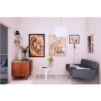 Журнальный столик ТДК Stefano круглый (белый)