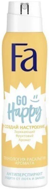 

Дезодорант-спрей Fa Go Happy Создай настроение 150 мл