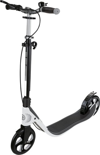 Двухколесный подростковый самокат Globber One NL 205 Deluxe (белый)