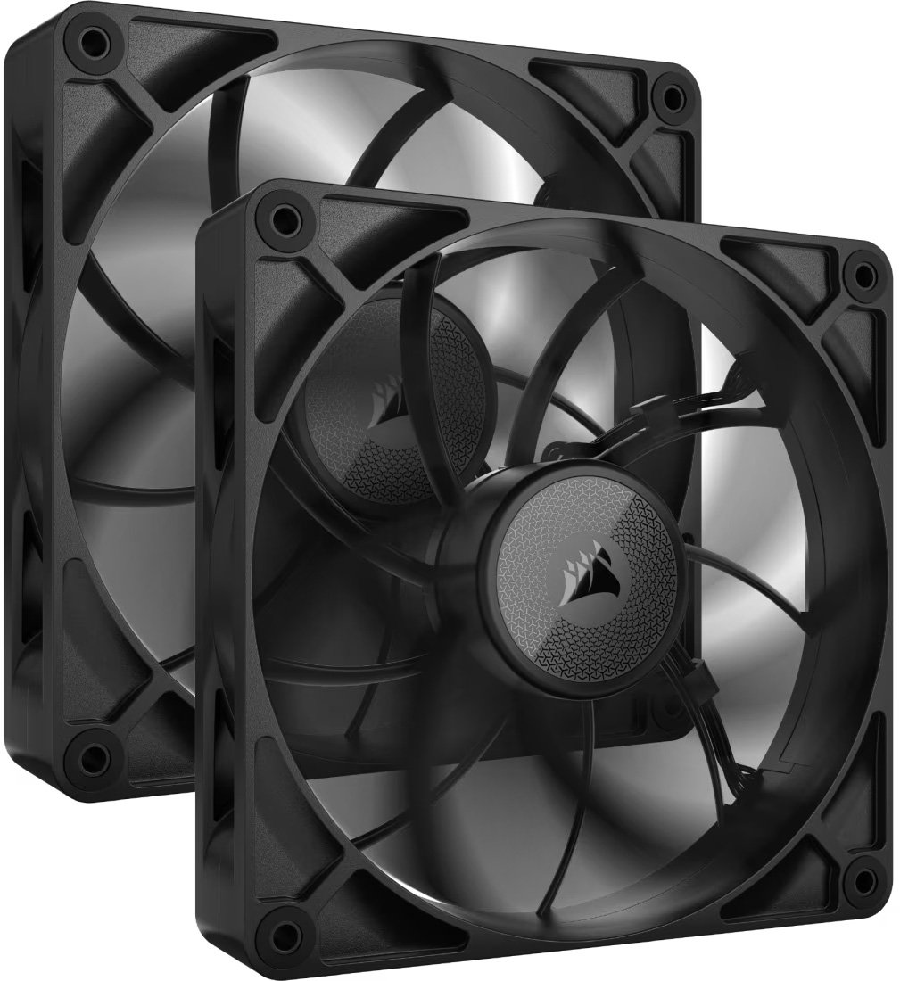 

Комплект вентиляторов для корпуса с контроллером Corsair iCUE LINK RX140 MAX Dual Pack + Hub CO-9051044-WW