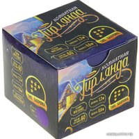 Гирлянда бахрома Luazon Led-60 (1.2x0.6 м, фиолетовый) [187175]