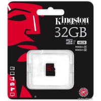 Карта памяти Kingston microSDHC (Class 10) 32GB (SDCA3/32GBSP)