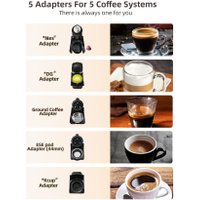 Капсульная кофеварка Hibrew H2B (белый)