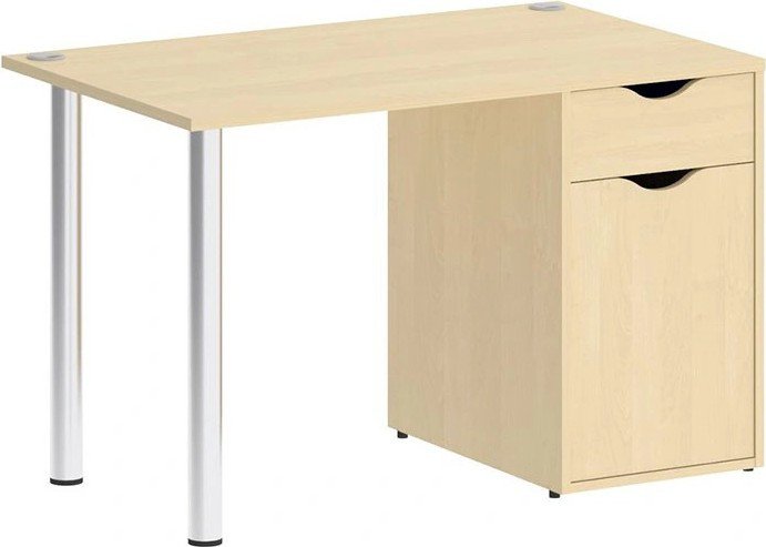 

Стол Riva Home Office VR.SP-3-118.1 Silver (клен)
