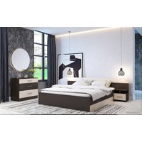 Комплект мебели для спальни Горизонт Леси (венге/дуб)