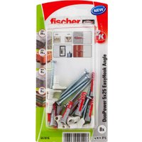 Дюбель-костыль Fischer EasyHook Angle DuoPower 5x25 K NV 557915 (8 шт)