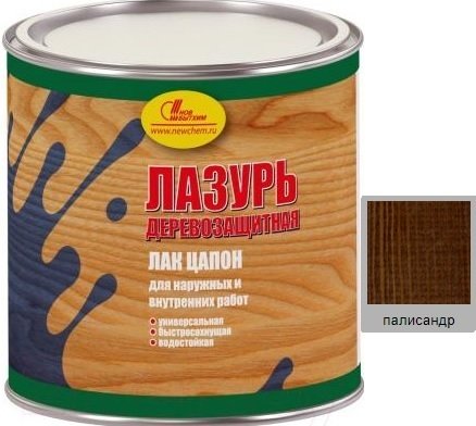 

Лазурь Новбытхим Древозащитная 0.75 л (палисандр)
