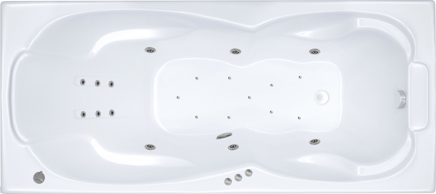 

Ванна Triton Цезарь 180x80 Люкс Flat (с гидромассажем)