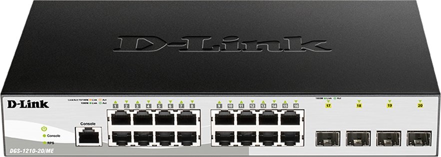 

Управляемый коммутатор 2-го уровня D-Link DGS-1210-20/ME/B1A