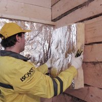 Теплоизоляция ISOVER Sauna 50 мм 15 кв.м.