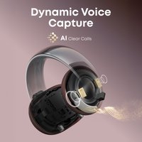 Наушники Anker Soundcore AeroClip (розовый/коричневый)