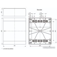 Бокс пластиковый IEK Prime MKP82-N-04-WD-41-20