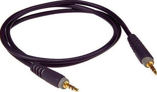 

Кабель Klotz AS-MM0090 3.5 мм - 3.5 мм (0.9 м, черный)