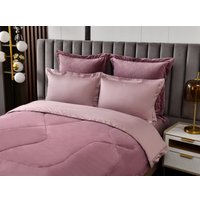 Семейный комплект постельного белья Sofi De MarkO Энрике 7Е Кт-7Е-Эн1м (лиловый)