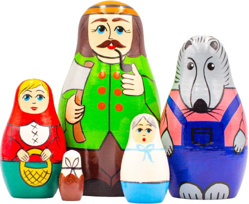 

Развивающая игра Брестская Фабрика Сувениров Красная Шапочка (набор 5 шт)