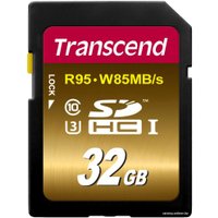 Карта памяти Transcend SDHC UHS-I U3 Class 10 32GB (TS32GSDU3X)