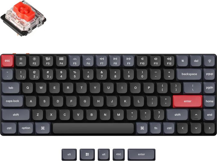 

Клавиатура Keychron K3 Pro K3P-A1 (Gateron Low Profile Red, нет кириллицы)