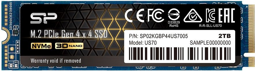 

SSD Silicon-Power US70 2TB SP02KGBP44US7005