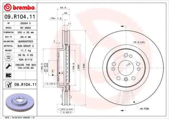 

Brembo 09R10411