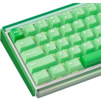 Клавиатура Akko Ray68 HE Magnetic Misty Green & White (Akko AstroAim Magnetic)