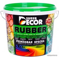 Краска Super Decor Rubber 6 кг (№07 балтика)