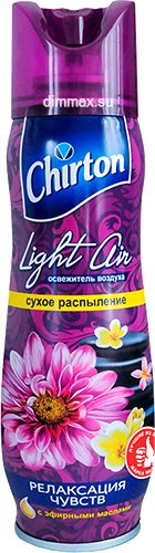 

Освежитель воздуха Chirton Лайт Эйр Релаксация чувств (300 мл)