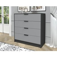 Комод Интерлиния Концепт КТ-К100 (серебро/антрацит)