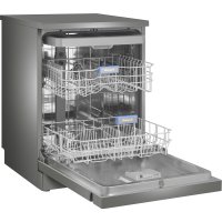 Отдельностоящая посудомоечная машина Weissgauff DW 6038 D Dual Wash Silver