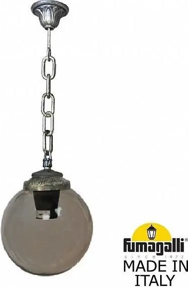 

Уличный подвесной светильник Fumagalli Globe 250 FU_G25.120.000.BZF1R