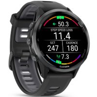 Умные часы Garmin Forerunner 970 47 мм (темно-серый/серый)