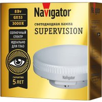 Светодиодная лампочка Navigator 95 432 NLL-GX53-8-230-3K-SV